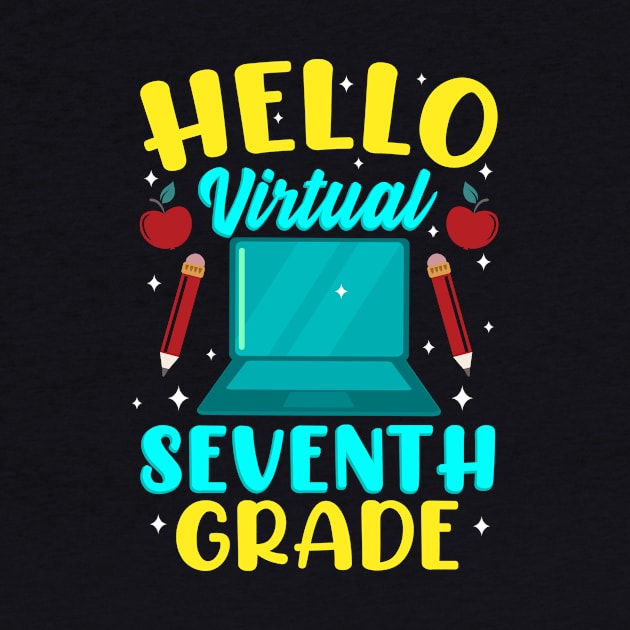 Back To Online School Hello Virtual Seventh Grade Homeschool by Alinutzi